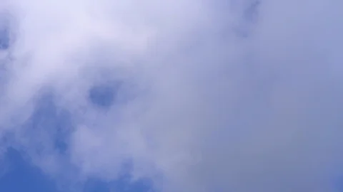 Timelapse clouds against the blue sky Stock Footage 126065070