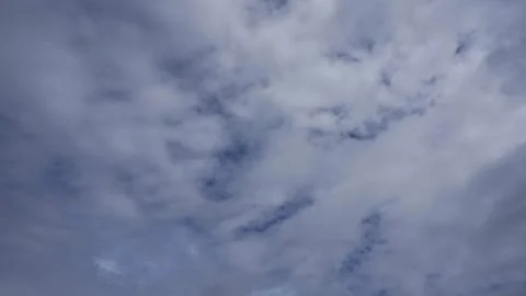 Timelapse of clouds and blue sunny sky Video stock 311456948