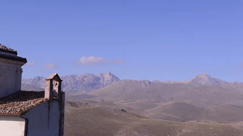 Timelapse of clouds and mountains Stock Footage 172434535