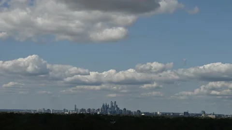 Timelapse of Clouds and Shadows Stock Footage 144592310