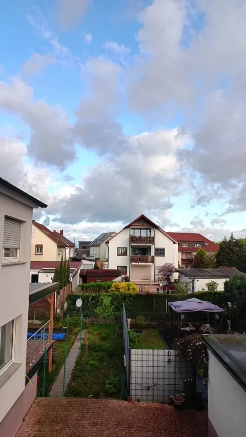 Timelapse  clouds are running across the blue sky. Video stock 240730314