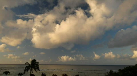 Timelapse -  Clouds beach 1080 30p Stock-Footage 91970