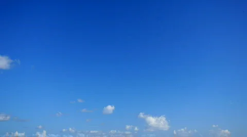 Timelapse clouds at blue sky Vidéo 125940