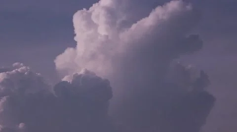 Timelapse of Clouds, blue sky Stock Footage 41493357