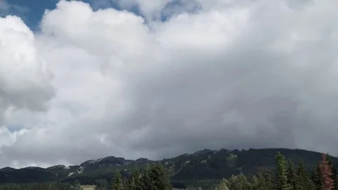 Timelapse - Clouds, Blue Sky Stock Footage 81257811