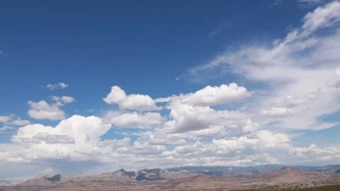 Timelapse of Clouds Building and Dying 스톡 동영상 137122508