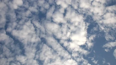 Timelapse of clouds changing in the sky Stock Footage 206658455