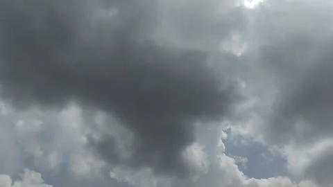 Timelapse of clouds with cloudy weather during the day 動画素材 293126475