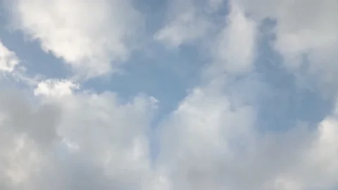 Timelapse of Clouds coming towards the camera Stock Footage 229841059