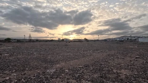 Timelapse of clouds at different altitudes rolling in different directions. Stock Footage 300803151