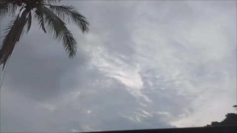 Timelapse of clouds during cloudy weather Stock Footage 295012335