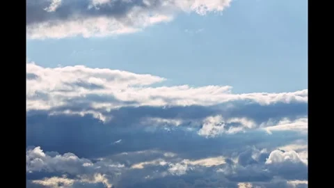 Timelapse of clouds during the day moving in the blue sky 스톡 동영상 273692277