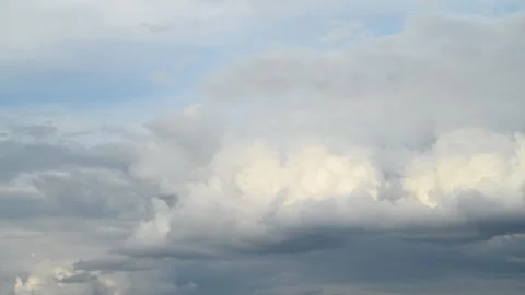 Timelapse of clouds during rainy day Stock Footage 246624921
