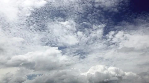 Timelapse clouds Video stock 6530792