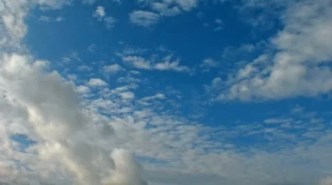 Timelapse of Clouds Stock-Footage 8836481