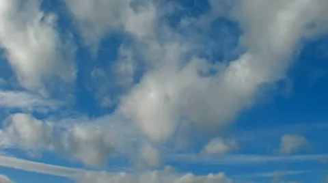 Timelapse of Clouds Stock-Footage 8836541