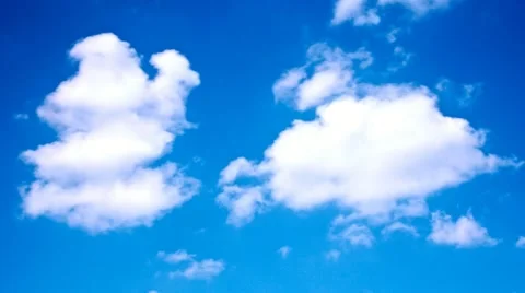 Timelapse of clouds Stock Footage 10879375