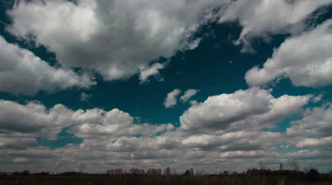 Timelapse Clouds Stock Footage 24361291
