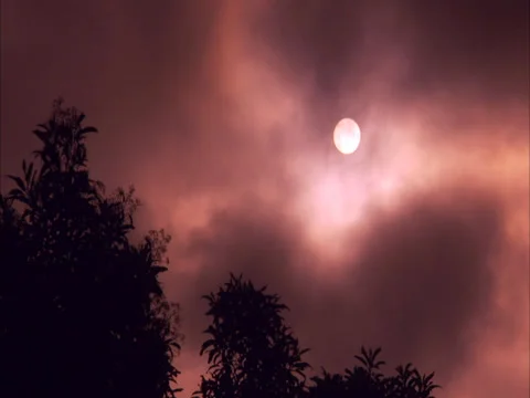 Timelapse of clouds Stock Footage 27357306