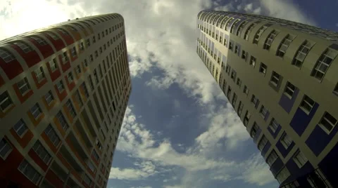 Timelapse Of Clouds Stock Footage 54624406