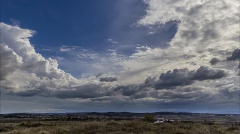 Timelapse clouds Stock Footage 89682310