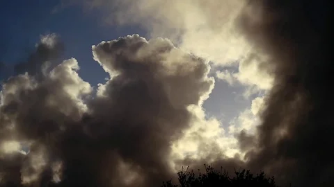 Timelapse Clouds Stock Footage 98804860