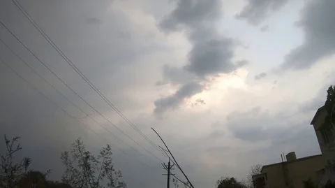 Timelapse of Clouds Stock Footage 110233821