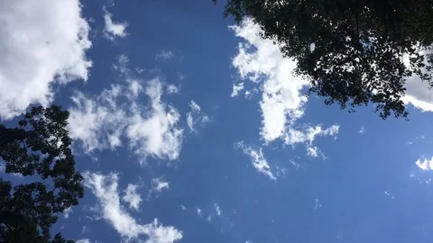 Timelapse clouds Stock Footage 114132823