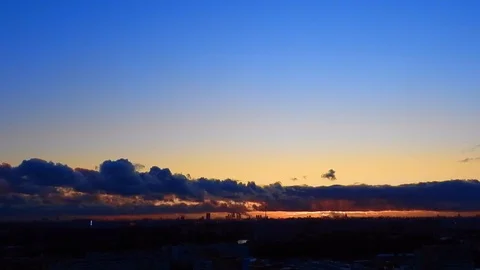 Timelapse - Clouds Video stock 122333538