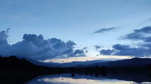 Timelapse of Clouds Stock Footage