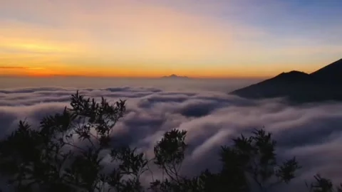 Timelapse of clouds Video stock 203880388