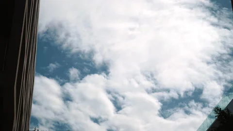 Timelapse of clouds forming sunny day. Filmed mid day in 4K. Stock Footage 168950287