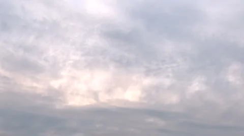 Timelapse clouds with meteorite-like airplane Stock Footage 995238