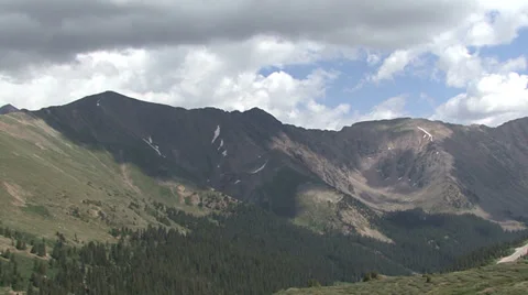 Timelapse clouds ,mountains  Stock Footage 29839453
