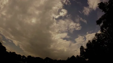 Timelapse Clouds Moving Stock Footage 41832503