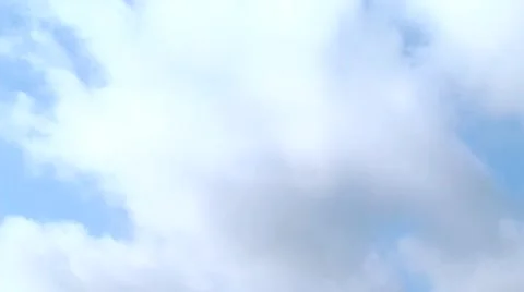 Timelapse clouds moving overhead 2 h264 Stock Footage 5701130