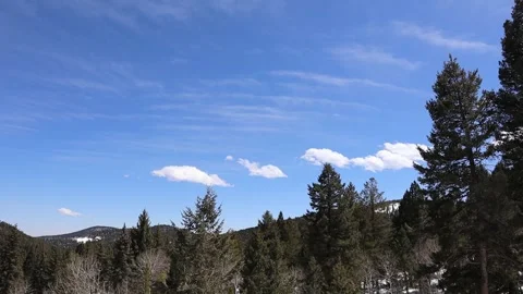 Timelapse of clouds moving in the sky Video stock 273801517