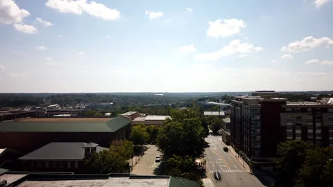 Timelapse of Clouds Over Athens, GA - Stunning Sky Views Stock-Footage 256496939