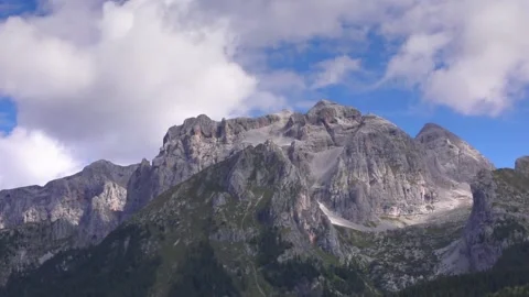 Timelapse of clouds over the Dolomites, Italy Stock Footage 234958326