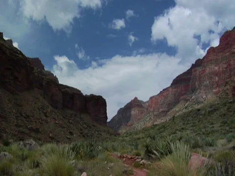 Timelapse Clouds Over Grand Canyon 動画素材 8570349