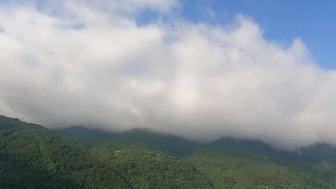 Timelapse: clouds over Grigna Mountain Vídeo Stock 243117214