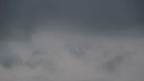 Timelapse of clouds passing through the mountains Stock Footage 211331811