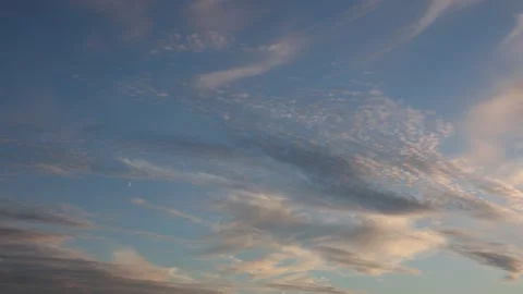 Timelapse, clouds running across the sky Stock Footage 144469858