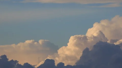 Timelapse of Clouds on the sea during the sunset! Stock Footage 91548906