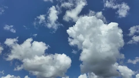 Timelapse of Clouds with shaky Camera Stock Footage 284396593