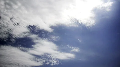 Timelapse Clouds Sky Flying Daylight Stock Footage 86040866