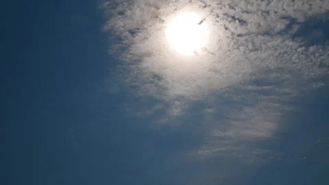 Timelapse of Clouds in the Sky Stock Footage 201306534