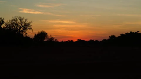 Timelapse of clouds in the sky Stock Footage 310545219