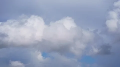 Timelapse of clouds in the sky Stock Footage 337112955
