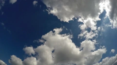 Timelapse, clouds in the sky, the sky before a thunderstorm. Stock Footage 132724753
